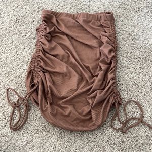 Gaza gathered side Skirt